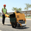 Single Drum Manual Vibrating Road Roller for Compaction Work